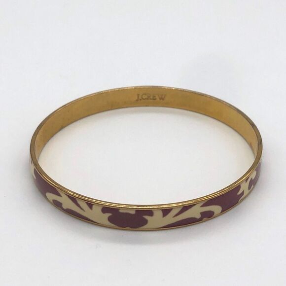 J. Crew Gold Plated w/ Decorative Enamel - Picture 1 of 3